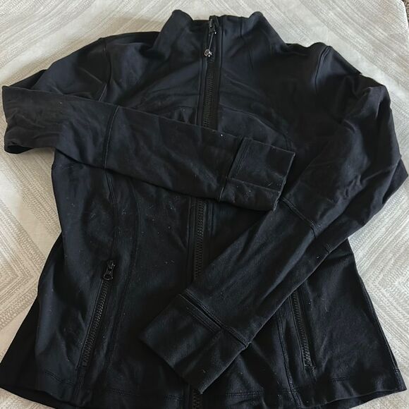 Lululemon Women's Black Zip-up Jacket - Size 10 - Picture 1 of 7